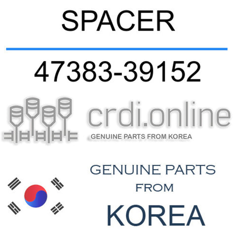 SPACER [ORIGINAL] 47383-39152 4738339152 47383 39152