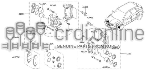 PISTON [ORIGINAL] 41121-JY00A 41121JY00A 41121 JY00A