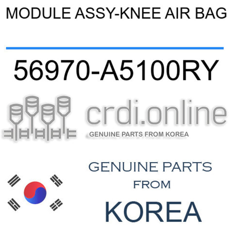 MODULE ASSY-KNEE AIR BAG [ORIGINAL] 56970-A5100RY 56970A5100RY 56970 A5100RY