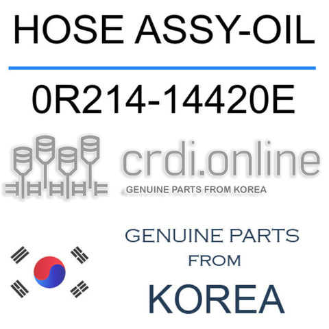 HOSE ASSY-OIL [ORIGINAL] 0R214-14420E 0R21414420E 0R214 14420E