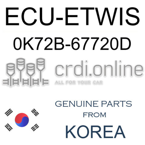 ECU-ETWIS [ORIGINAL] 0K72B-67720D 0K72B67720D 0K72B 67720D
