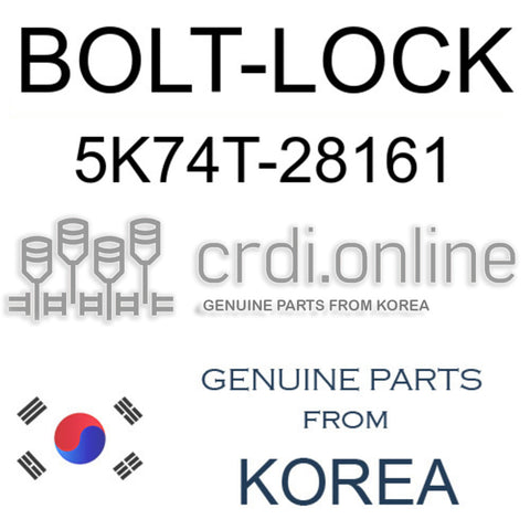 BOLT-LOCK 5K74T-28161 5K74T28161 5K74T 28161