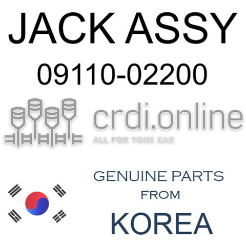JACK ASSY [ORIGINAL] 09110-02200 0911002200 09110 02200