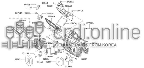 ACTUATOR-MIXRH 27732-JY10A 27732JY10A 27732 JY10A