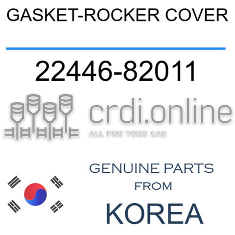 GASKET-ROCKER COVER [ORIGINAL] 22446-82011 2244682011 22446 82011