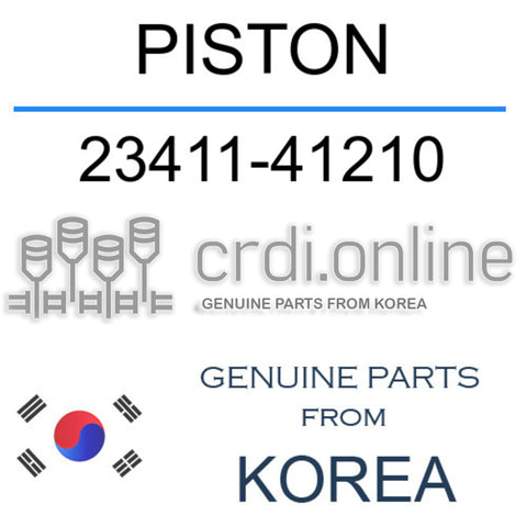 PISTON [ORIGINAL] 23411-41210 2341141210 23411 41210