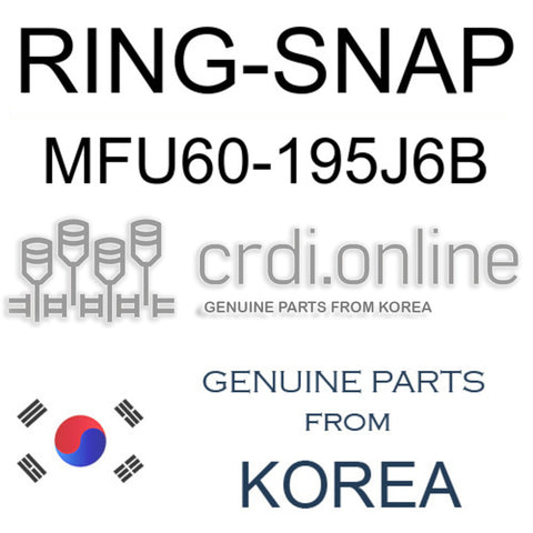 RING-SNAP MFU60-195J6B MFU60195J6B MFU60 195J6B