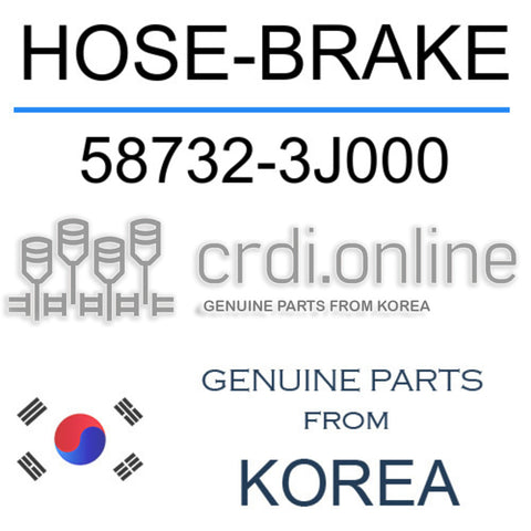 HOSE-BRAKE [ORIGINAL] 58732-3J000 587323J000 58732 3J000