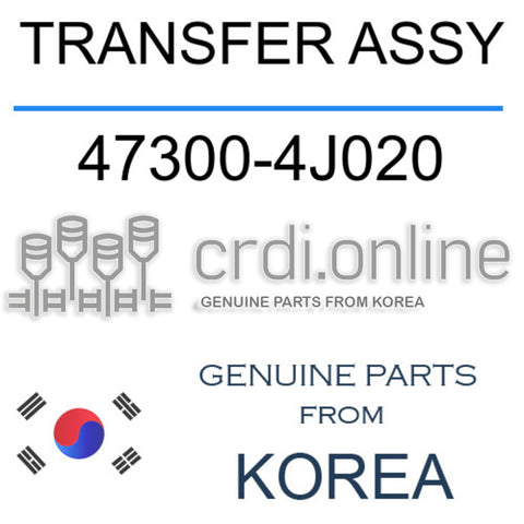 TRANSFER ASSY [ORIGINAL] 47300-4J020 473004J020 47300 4J020