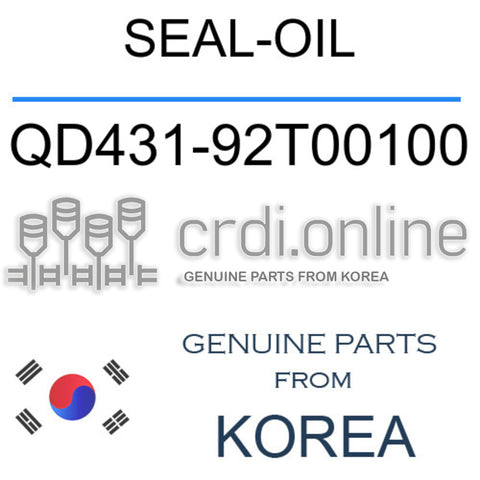 SEAL-OIL [ORIGINAL] QD431-92T00100 QD43192T00100 QD431 92T00100