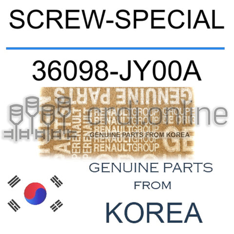 SCREW-SPECIAL [ORIGINAL] 36098-JY00A 36098JY00A 36098 JY00A