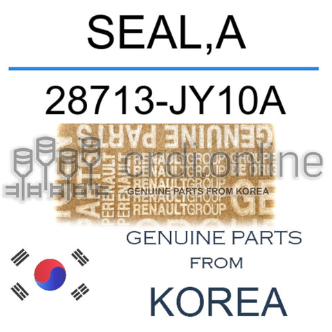 SEAL,A [ORIGINAL] 28713-JY10A 28713JY10A 28713 JY10A