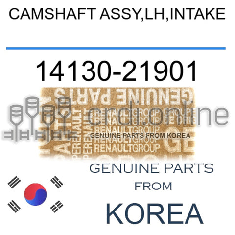 CAMSHAFT ASSY,LH,INTAKE [ORIGINAL] 14130-21901 1413021901 14130 21901