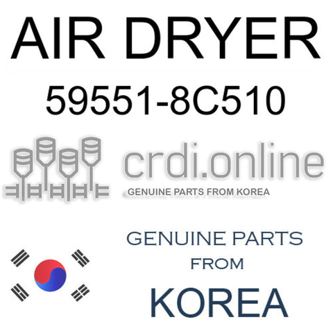 AIR DRYER 59551-8C510 595518C510 59551 8C510