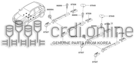 COVER-SEAT SLIDEREAR INNER [ORIGINAL] 87508-JY00B 87508JY00B 87508 JY00B