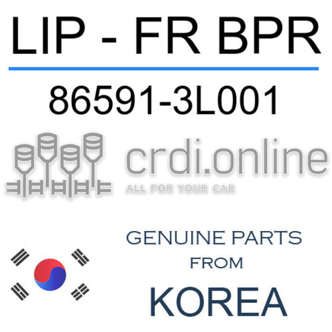 LIP - FR BPR [ORIGINAL] 86591-3L001 865913L001 86591 3L001