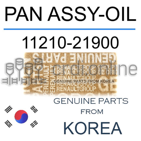 PAN ASSY-OIL [ORIGINAL] 11210-21900 1121021900 11210 21900