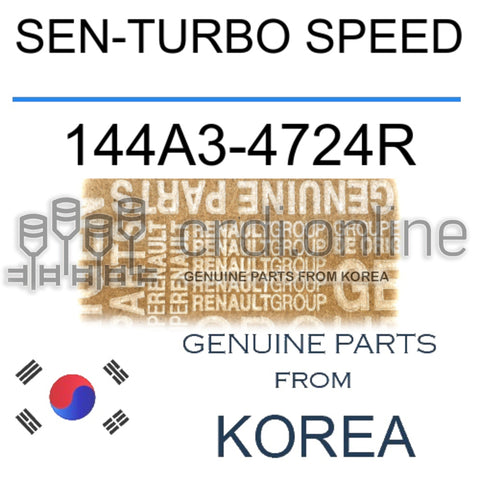 SEN-TURBO SPEED [ORIGINAL] 144A3-4724R 144A34724R 144A3 4724R