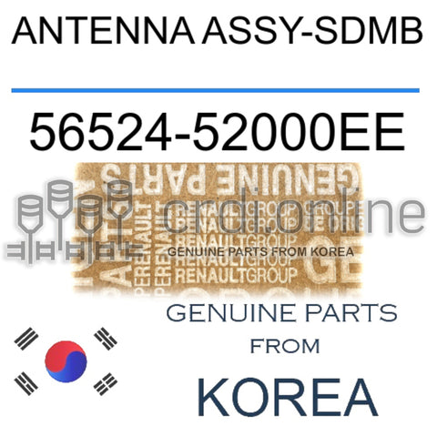 ANTENNA ASSY-SDMB [ORIGINAL] 56524-52000EE 5652452000EE 56524 52000EE
