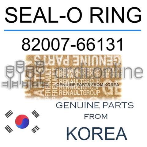 SEAL-O RING [ORIGINAL] 82007-66131 8200766131 82007 66131