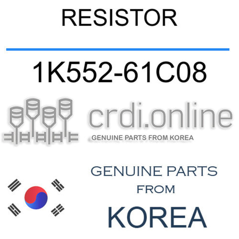 RESISTOR 1K552-61C08 1K55261C08 1K552 61C08