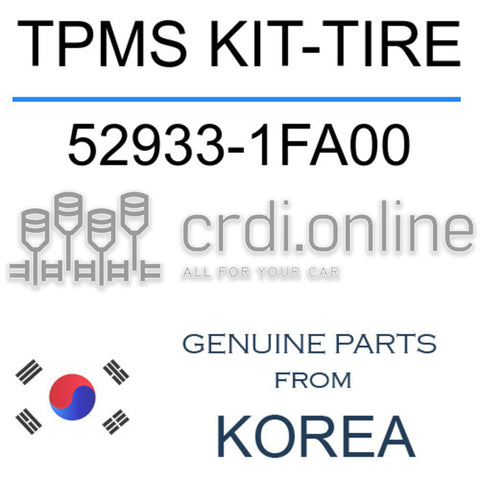 TPMS KIT-TIRE 52933-1FA00 529331FA00 52933 1FA00