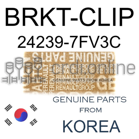 BRKT-CLIP [ORIGINAL] 24239-7FV3C 242397FV3C 24239 7FV3C
