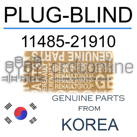 PLUG-BLIND [ORIGINAL] 11485-21910 1148521910 11485 21910