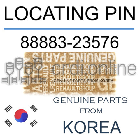 LOCATING PIN [ORIGINAL] 88883-23576 8888323576 88883 23576