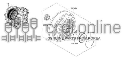 CLUTCH KIT 30205-4315R 302054315R 30205 4315R