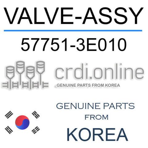 VALVE-ASSY [ORIGINAL] 57751-3E010 577513E010 57751 3E010