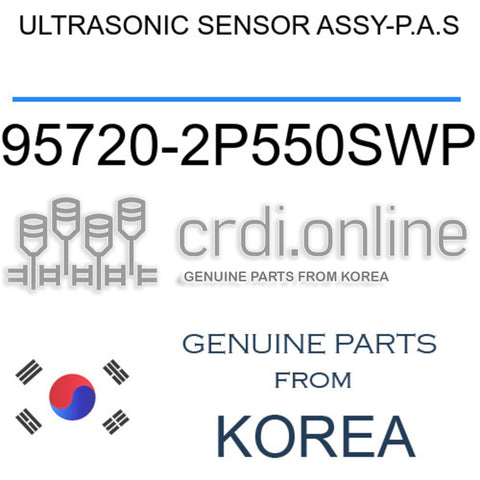 ULTRASONIC SENSOR ASSY-P.A.S [ORIGINAL] 95720-2P550SWP 957202P550SWP 95720 2P550SWP