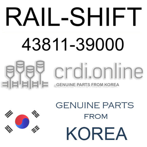 RAIL-SHIFT [ORIGINAL] 43811-39000 4381139000 43811 39000