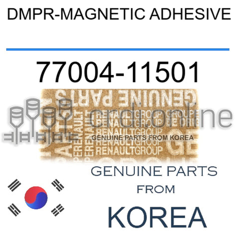 DMPR-MAGNETIC ADHESIVE [ORIGINAL] 77004-11501 7700411501 77004 11501