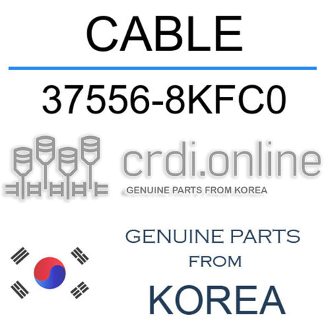 CABLE [ORIGINAL] 37556-8KFC0 375568KFC0 37556 8KFC0