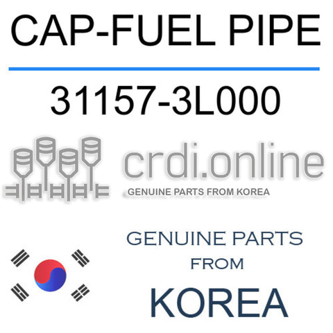 CAP-FUEL PIPE [ORIGINAL] 31157-3L000 311573L000 31157 3L000