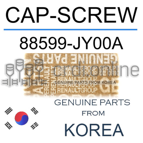 CAP-SCREW [ORIGINAL] 88599-JY00A 88599JY00A 88599 JY00A