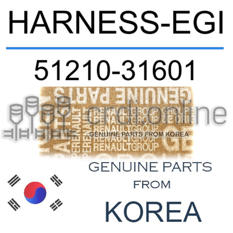 HARNESS-EGI [ORIGINAL] 51210-31601 5121031601 51210 31601