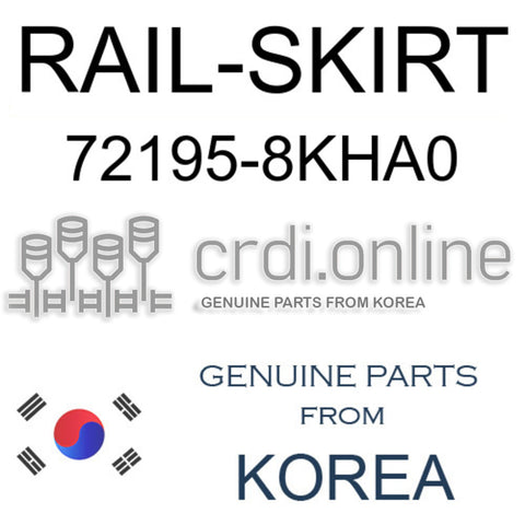 RAIL-SKIRT [ORIGINAL] 72195-8KHA0 721958KHA0 72195 8KHA0