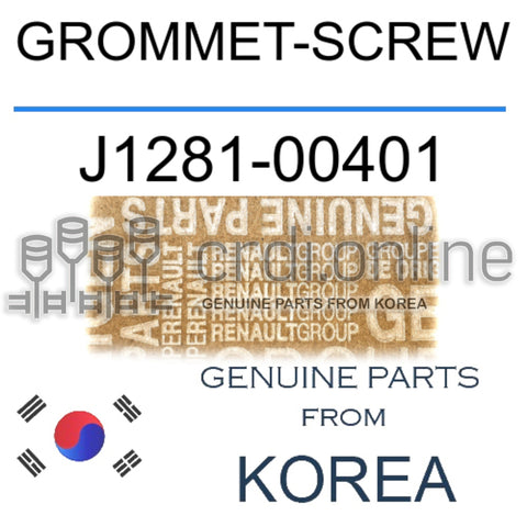 GROMMET-SCREW [ORIGINAL] J1281-00401 J128100401 J1281 00401