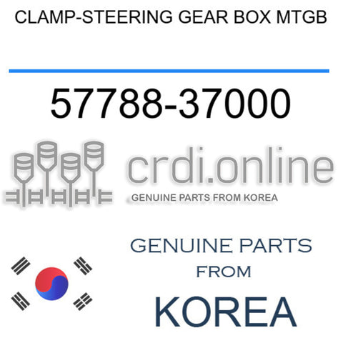 CLAMP-STEERING GEAR BOX MTGB 57788-37000 5778837000 57788 37000