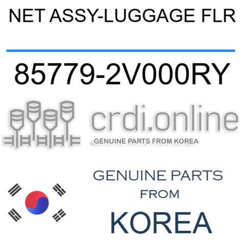 NET ASSY-LUGGAGE FLR [ORIGINAL] 85779-2V000RY 857792V000RY 85779 2V000RY