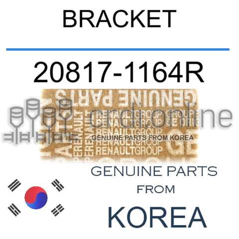 BRACKET [ORIGINAL] 20817-1164R 208171164R 20817 1164R