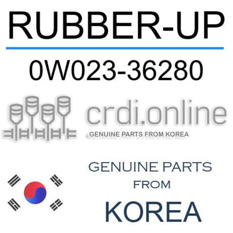 RUBBER-UP 0W023-36280 0W02336280 0W023 36280