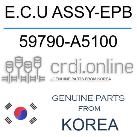 E.C.U ASSY-EPB [ORIGINAL] 59790-A5100 59790A5100 59790 A5100