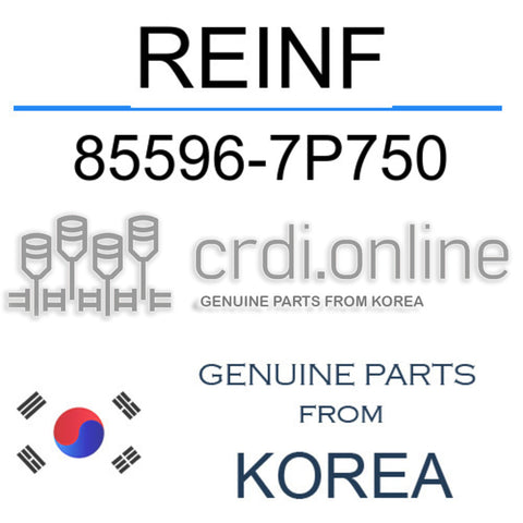 REINF [ORIGINAL] 85596-7P750 855967P750 85596 7P750