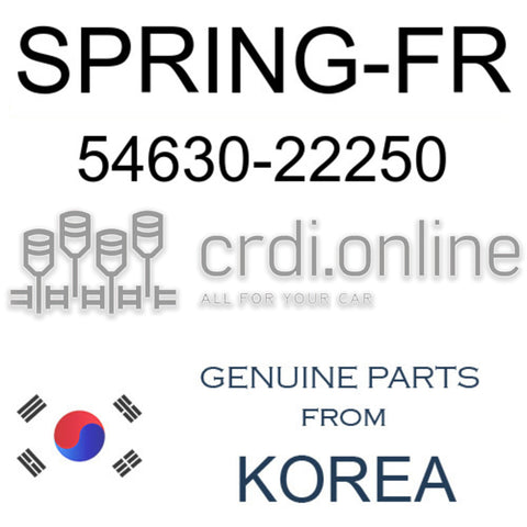 SPRING-FR [ORIGINAL] 54630-22250 5463022250 54630 22250