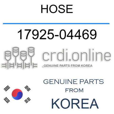 HOSE 17925-04469 1792504469 17925 04469