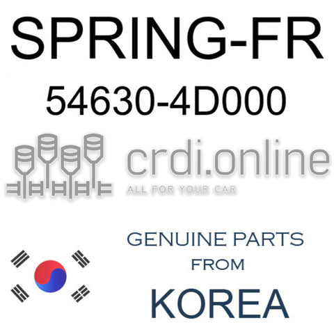 SPRING-FR [ORIGINAL] 54630-4D000 546304D000 54630 4D000
