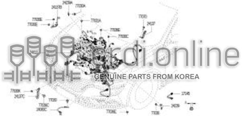 HARNESS-EGI 24011-4385R 240114385R 24011 4385R
